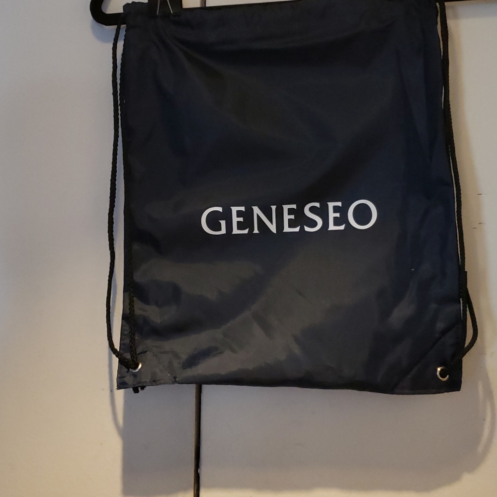SUNY Geneseo cinch bag / backpack